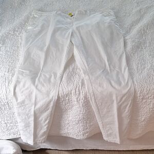 Boden UK 22 US 18 White Pants Pockets